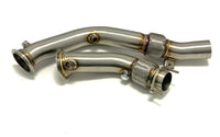 S55 F8X CATLESS DOWNPIPES