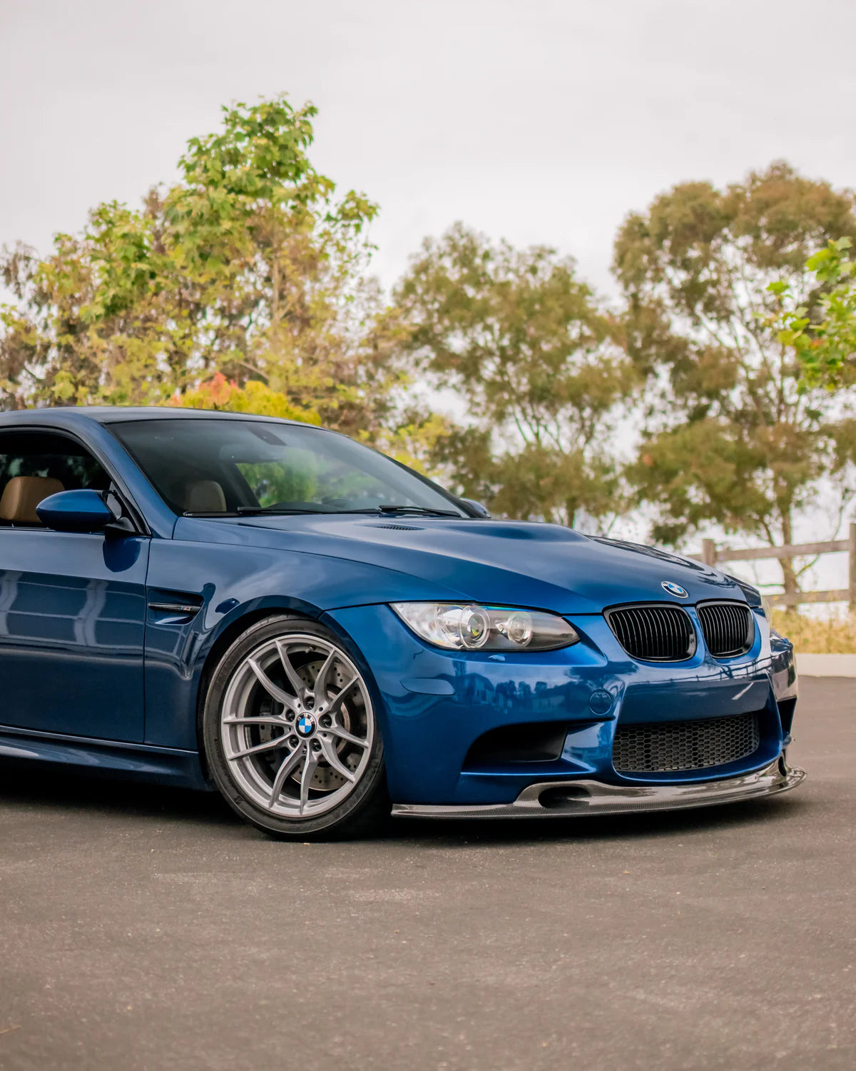 E9X M3 GT4 V2 CARBON FIBER FRONT LIP- E90/E92/E93 M3