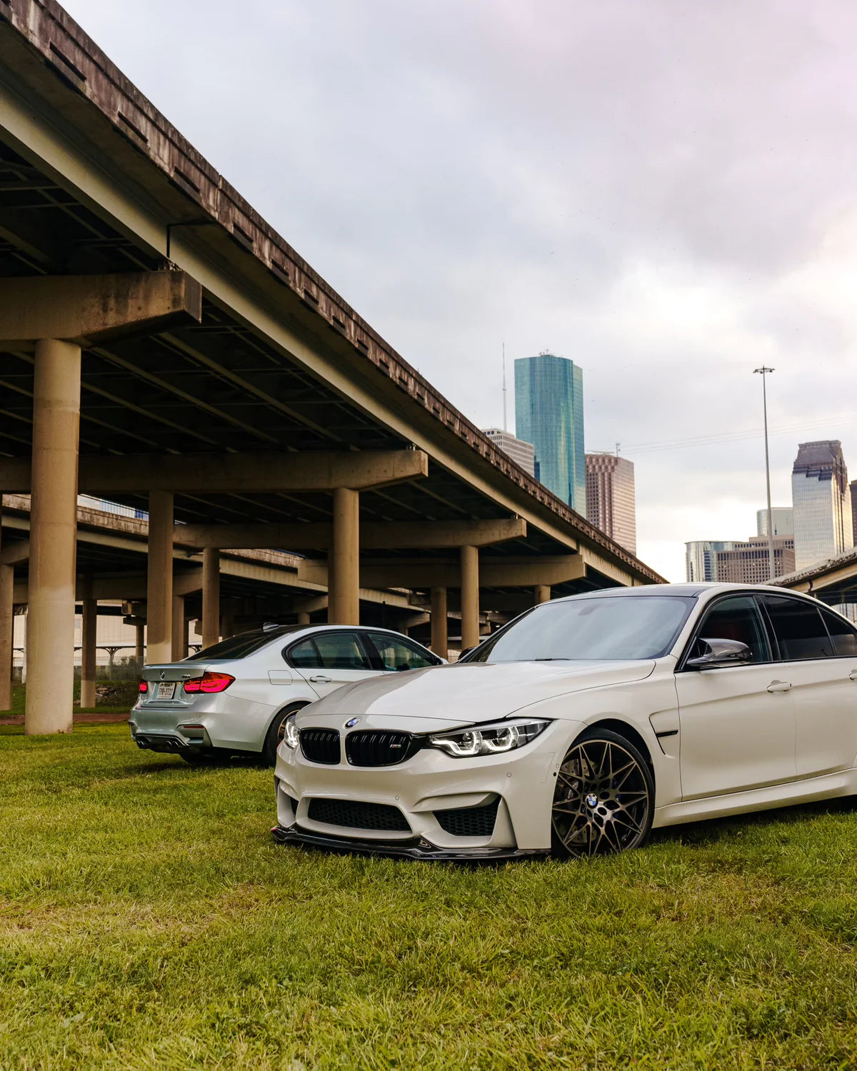 F8X M3/M4 V STYLE CARBON FIBER FRONT LIP-F80/F82/F83