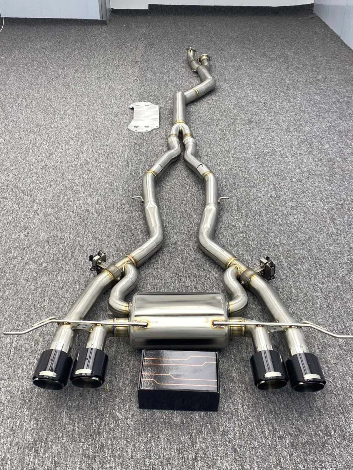 S58 VALVED CATBACK EXHAUST (STAINLESS STEEL) - G8X M2/M3/M4