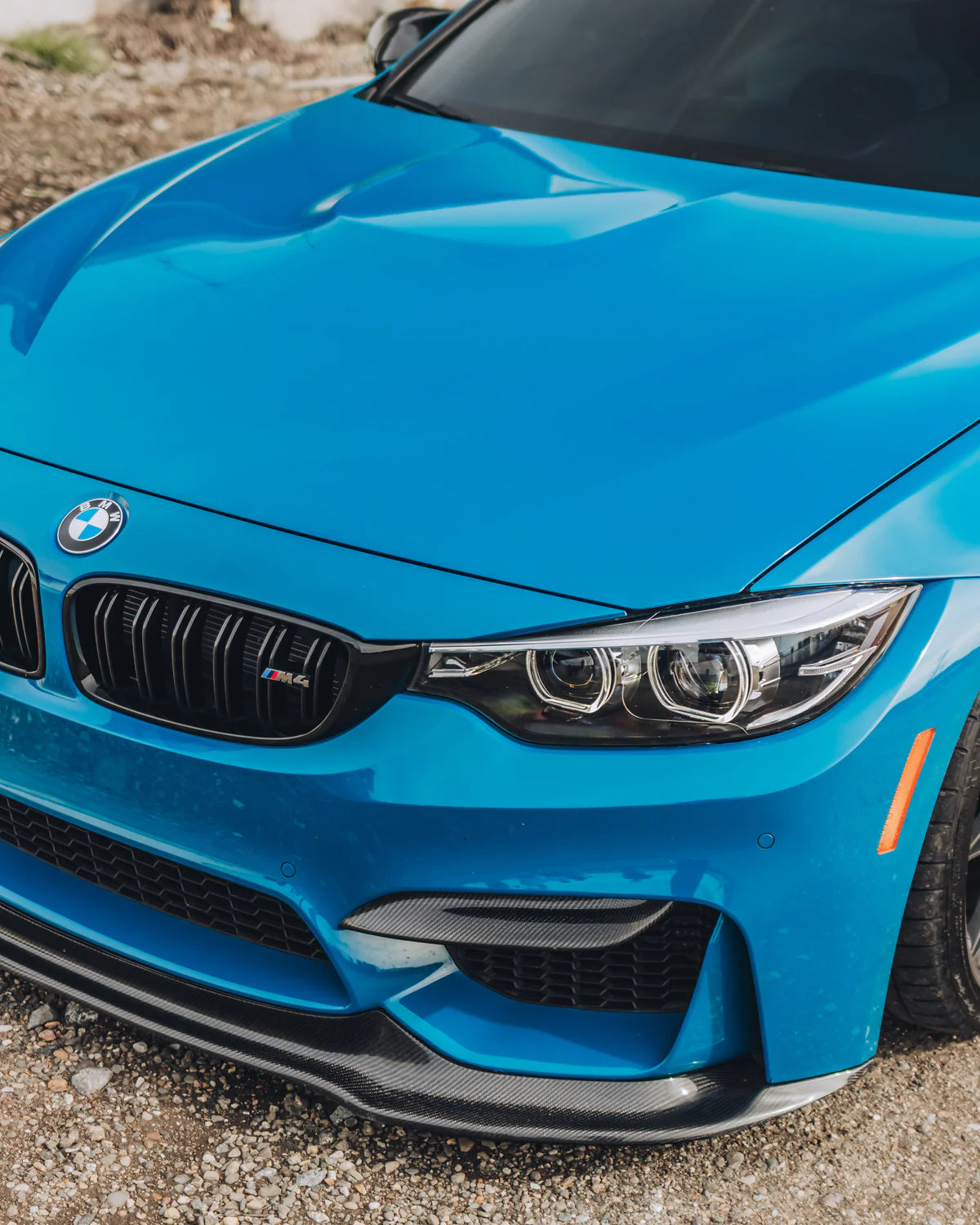 F8X M3/M4 V STYLE CARBON FIBER FRONT LIP-F80/F82/F83