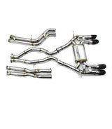 F8X M3/M4 VALVED CATBACK EXHAUST (STAINLESS STEEL)